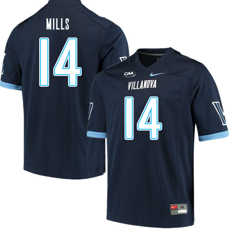 Men #14 Dylan Mills Villanova Wildcats College Football Jerseys Stitched Sale-Navy Men #14 Dylan Mills Villanova Wildcats College Football Jerseys Stitched Sale-Navy